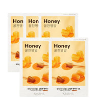 Missha Airy Fit Sheet Mask Honey 5 Pack