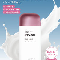 Missha All around Safe Block Soft Finish Sun milk SPF50+ PA+++  70ml
