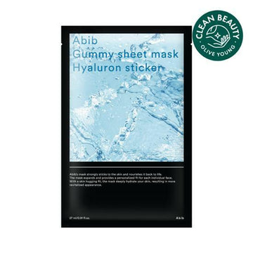 Abib Gummy Sheet Mask Hyaluron Sticker 27ml