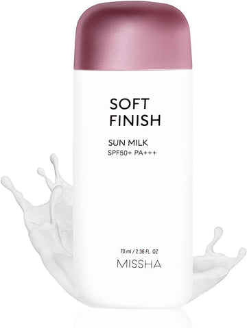 Missha All around Safe Block Soft Finish Sun milk SPF50+ PA+++  70ml