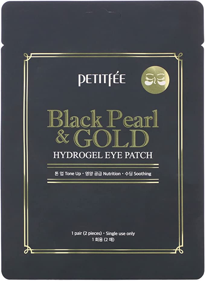 Petitfee Black Pearl Hydrogel Eye Patch X 5 PCS
