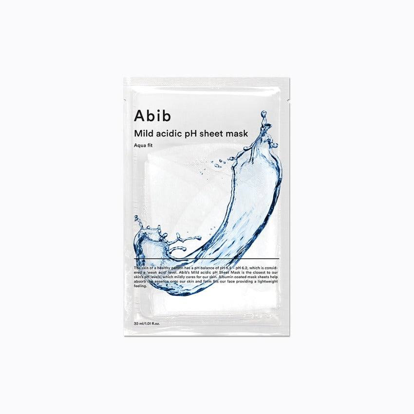 Abib - Mild Acidic pH Sheet Mask Aqua Fit 5 PACK