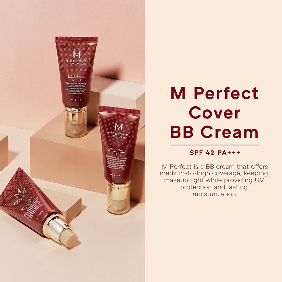 MISSHA M Perfect Cover BB Cream SPF 42 PA+++(50ml) No. 23 Natural Beige