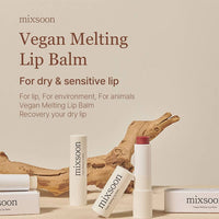 Mixsoon Vegan smeltende lippenbalsem 02 Dry Rose