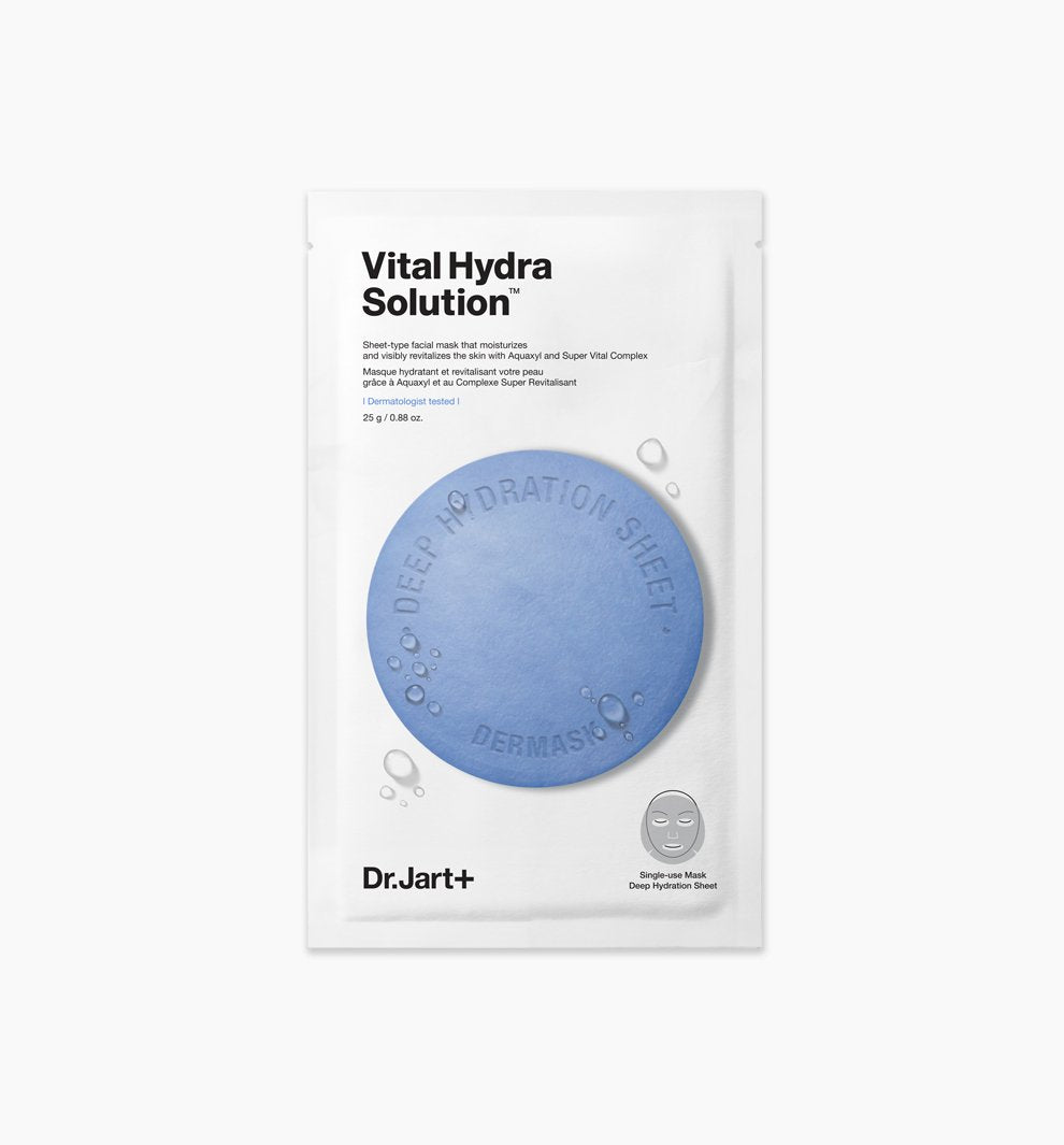 Dr. Jart+ Waterjet Vital Hydra Solution Face Mask 25g - Dr. Jart+ - Korea Beauty Plaza