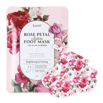 Koelf Rose Petal Foot Mask - Koelf - Korea Beauty Plaza
