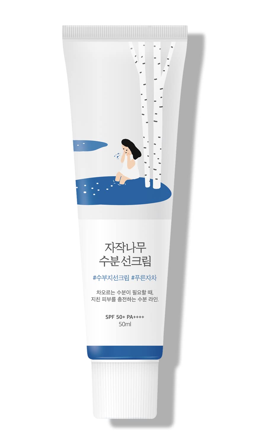 Round Lab Birch Juice Moisturizing Sunscreen 50ml SPF 50+ PA++++ - Round Lab - Korea Beauty Plaza