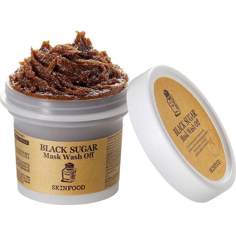 Skin Food Black Sugar Mask Wash-off 100g - Skin Food - Korea Beauty Plaza