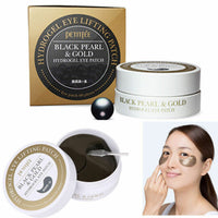 Petitfee Black Pearl & Gold Hydrogel Eye Patch (60pcs) - Petitfee - Korea Beauty Plaza