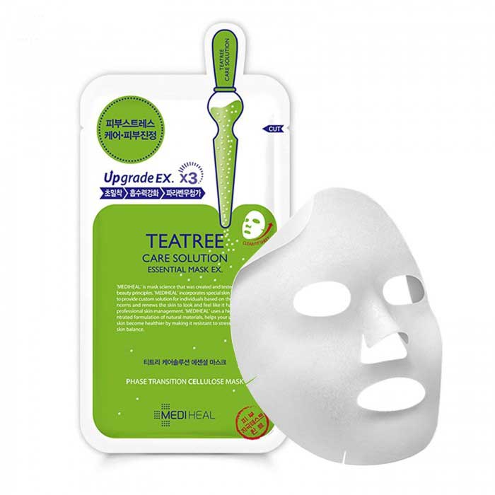 Mediheal Teatree Care Solution Essential Mask EX - Mediheal - Korea Beauty Plaza